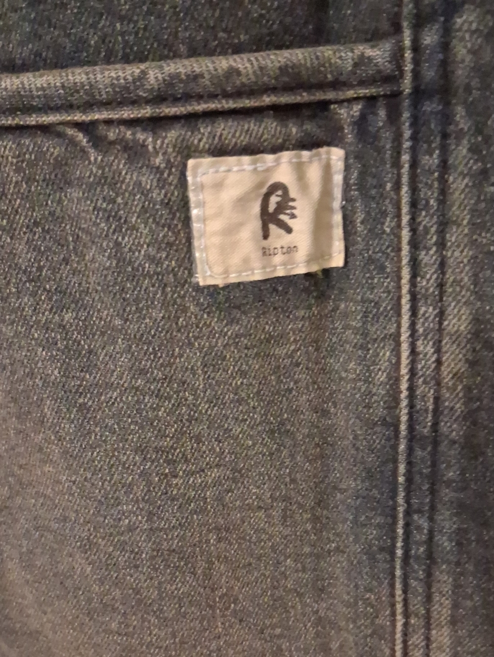 NWOT Ripton Unisex Denim Utility Jacket XS - Picture 4 of 8